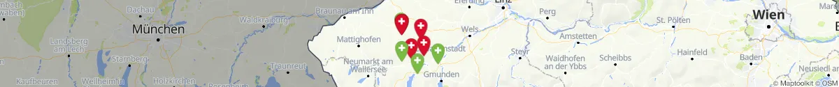 Map view for Pharmacies emergency services nearby Pramet (Ried, Oberösterreich)